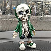 Декоративная фигурка, статуэтка Cool Skeleton зеленый