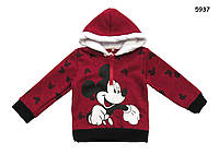 Теплая кофта Mickey Mouse для мальчика. 80 см