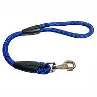 Повідець воділка для собак Dog Walking 50 см синій 14 мм