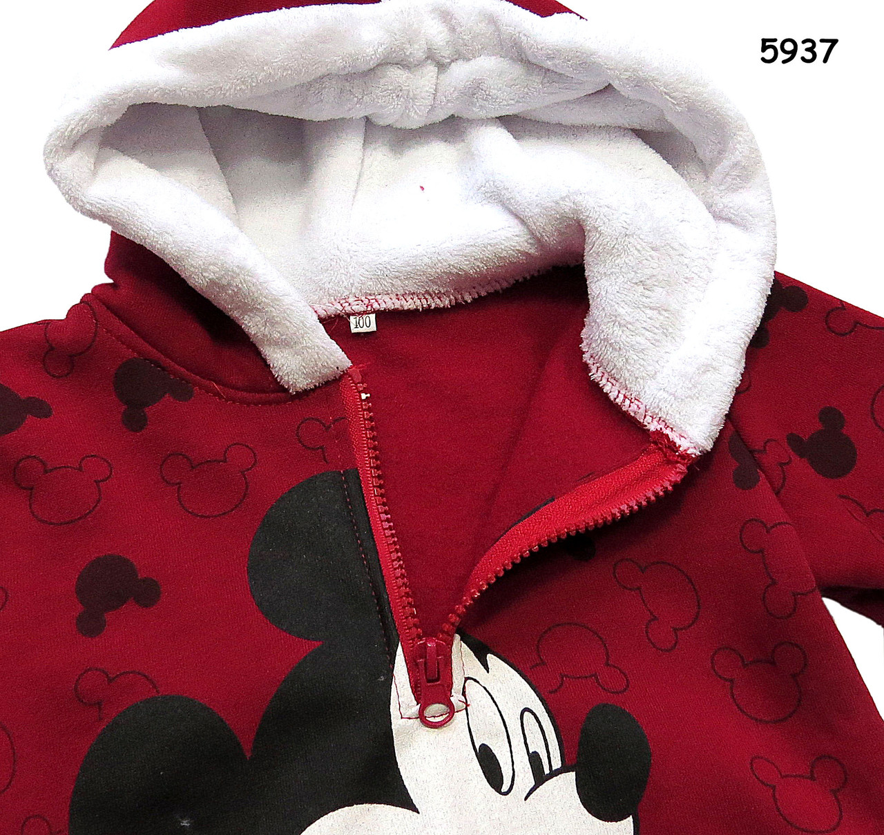 Теплая кофта Mickey Mouse для мальчика. 80 см - фото 3 - id-p65011198