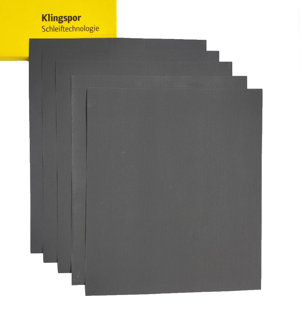 Наждачний папір водостійкий, Р1500, 230*280 мм "Klingspor"