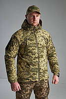 Зимняя мужская курточка на мембране пиксель всу мембранная тактическая куртка армейская с пропиткой мембрана
