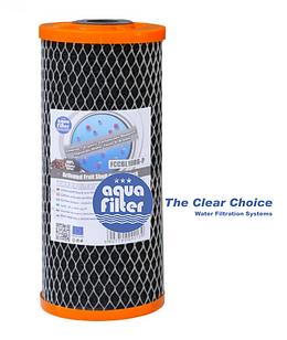 Картридж Aquafilter FCCBL10BB-P (пресоване вугілля зі шкаралупи кокосових горіхів)