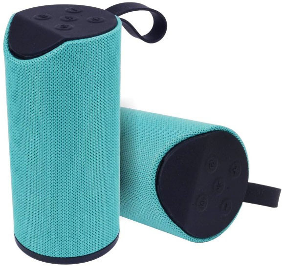 Портативна Bluetooth колонка TG-113 бездротова переносна колонка з вологозахистом бумбокс Бірюзова
