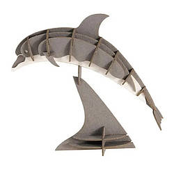 Картонна модель 3D "Dolphin-Дельфін" Fridolin 11632, World-of-Toys