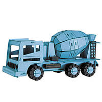 Картонная модель 3D "Concrete Mixer-Бетономешалка" Fridolin 11588, Time Toys