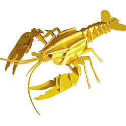 Картонна модель 3D "Lobste-Лобстер" Fridolin 11629, World-of-Toys