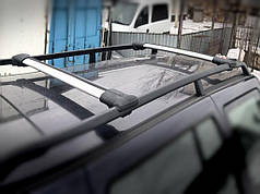 Перемички на звичайні рейлінги без ключа Can V1 2 шт до 138 см  Сірі для Volkswagen Caddy 1996-2003 років