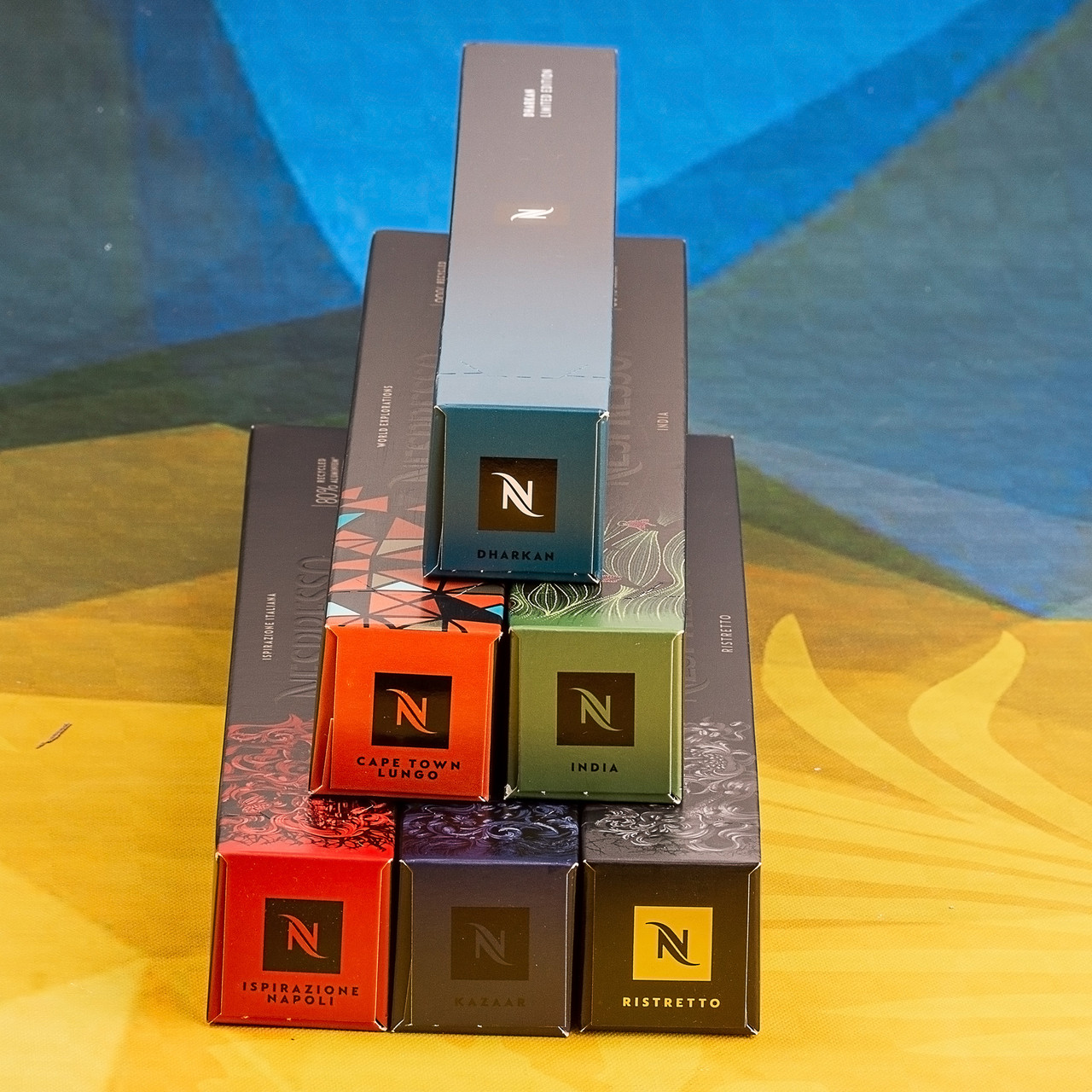 Набір капсульної кави Міцний аромат Nespresso ( Intense Selection ) для міцної кави (60шт)