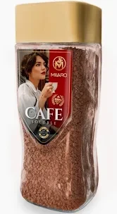 Кава ☕️ розчинна Milaro Cafe Soluble 200 гр. Німеччина