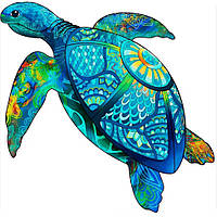 Пазлы деревяный 2D "SEA TURTLE" Eureka 3D Puzzle 473620, 125 элементов, Toyman