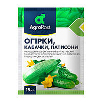 АгроРост Добриво Огірки, кабачки, патисони 15 мл