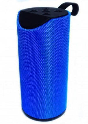 Портативна Bluetooth колонка TG-113 бездротова переносна колонка з вологозахистом бумбокс Синя, фото 1