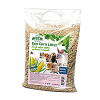 Кукурудзяний наповнювач для гризунів та папуг WOW PETS Eco Corn Litter 8л