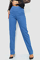 Брюки женские классические, цвет джинс, размер 32, 214R319