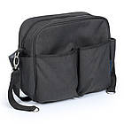 Сумка органайзер для коляски з кишенями для серветок та пляшечки El Camino ME 1046 Чорний, фото 2