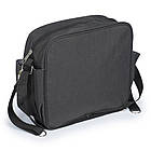 Сумка органайзер для коляски з кишенями для серветок та пляшечки El Camino ME 1046 Чорний, фото 5