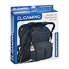 Сумка органайзер для коляски з кишенями для серветок та пляшечки El Camino ME 1046 Чорний, фото 6