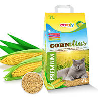 Наповнювач у котячий туалет (лоток) кукурудзяний Comfy Cornelius 7л / 3,8 кг