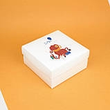 Коробка День народження 200*200*100 мм Дитячі Коробки подарункові з ДН, фото 2