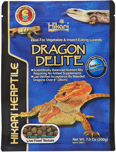 Корм для Ящірок Hikari DRAGON DELITE гранули 200 г