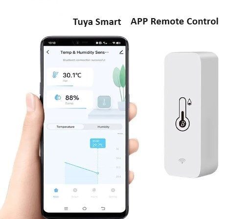 Розумний датчик температури та вологості Tuya
