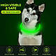 LED USB нашийник для собак і котів круглий L 70 см - червоний, фото 4