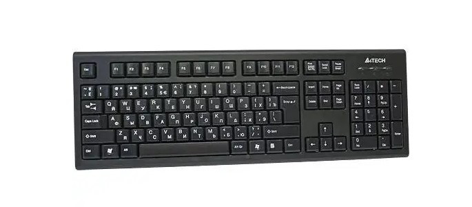 Клавіатура A4Tech KR-85 PS/2 (Black)