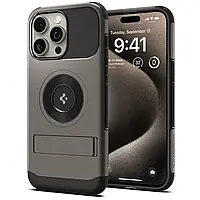 Чохол Spigen Slim Armor (MagFit) Gunmetal для iPhone 15 Pro Max