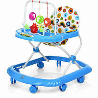 Ходунки детские Bambi M 0591 (музыка, игровая панель, пластиковые колеса, синий)