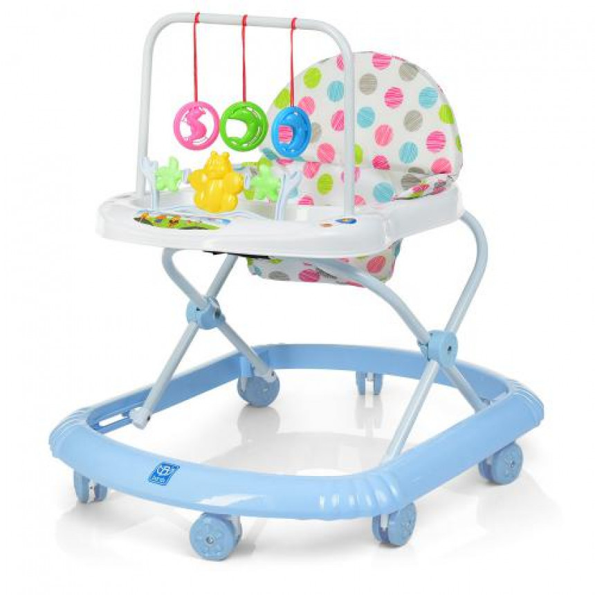 Ходунки дитячі Bambi M 0591 (музика, ігрова панель, пластикові колеса, регулювання по висоті)