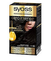 Фарба для волосся SYOSS Oleo Intense 1-10 Глибокий чорний 115 мл (9000100815277)