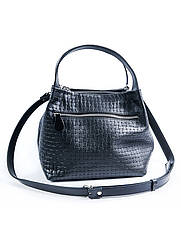 Чорна шкіряна сумочка MINI 6930 -11
