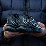 Чоловічі / жіночі кросівки Salomon XT-6 GORE-TEX Expanse Grey Black 416635, унісекс водонепроникні сірі саломон хт6 гортекс, фото 4