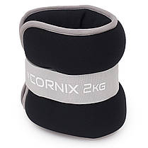 Обважнювачі-манжети для ніг та рук Cornix 2 x 2 кг XR-0242, фото 5