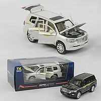 Джип Toyota Land Cruiser EL 6491 "Авто Эксперт Премиум", 2 цвета, 1:24, свет, звук, инерция.