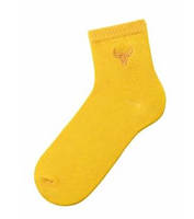 Шкарпетки «Тілець», колір жовтий , розмір 36-38