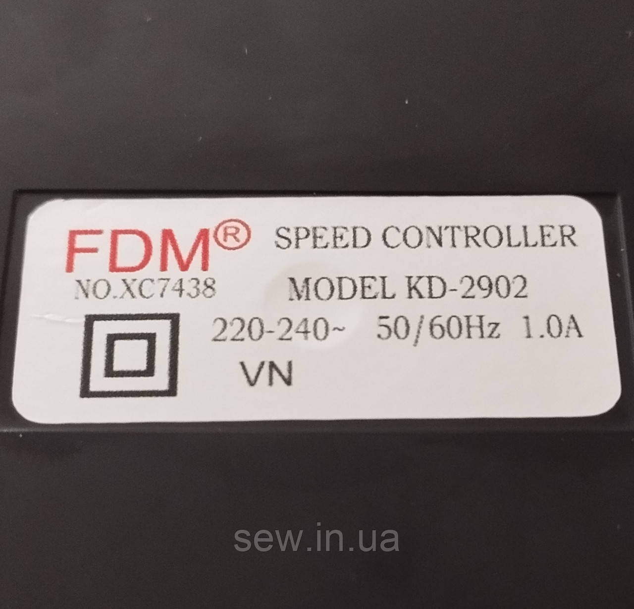 Педаль FDM на швейную машину, оверлок Janome - фото 3 - id-p2066351575