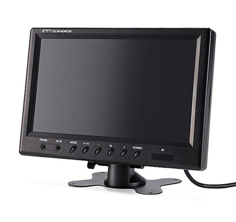 Автомобільний монітор для камери заднього виду Car DVR 9" дюймів 800Х480 з пультом та рамкою підголівника
