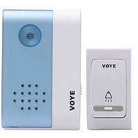 Бездротовий дверний дзвінок від батарейок VOYE V004B (7949)