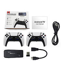 Ретро игровая приставка M8 PLUS Game Stick 4K HDMI + 2 беспроводных джойстика, консоль для телевизора