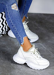 Зимові кросівки GOLD білі 8065-28