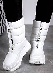 Черевики дутики шкіряні Розміри 36-40