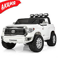 Детский электромобиль Bambi JJ2255EBLR-1 Toyota джип аккумуляторный на пульте управления двухместный Белый