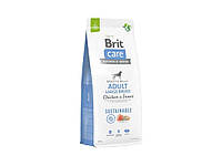 Brit Care Sustainable Adult Large Breed Chicken and Insect 12кг Сухой корм СРОК 06.2024!