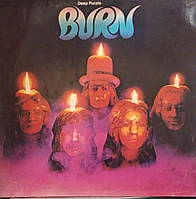 Виниловая пластинка Deep Purple Burn 1974 винтажная.