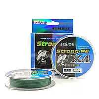 Шнур ECLIPSE X4 Strong-PE Dark Green 150m 0.18mm