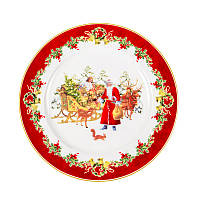 Тарелка фарфоровая Christmas collection 26 см Lefard 986-131