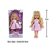 Кукла функциональная сестричка (высота 32 см, аксессуары, сьемная обувь, в коробке) R 232 С