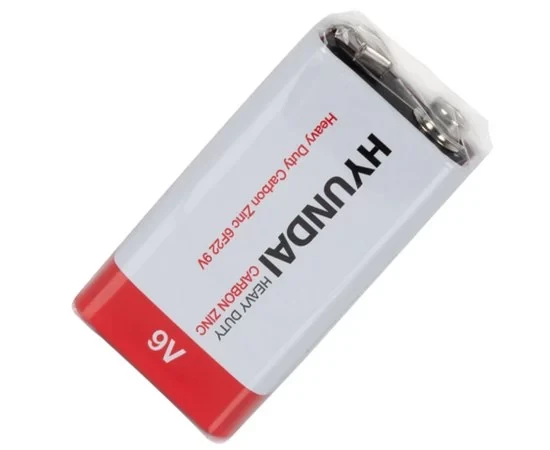 Батарейка Hyundai 6F22 10шт/уп